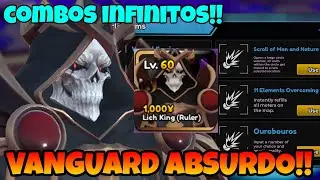 A UNIT MAIS DIFERENCIADA DO JOGO!! AINZ SALVOU A UPDATE 9.5 DO ANIME VANGUARDS?!