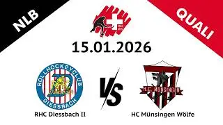 Highlights: Rollhockey NLB - RHC Diessbach II vs. HC M&uuml;nsingen W&ouml;lfe