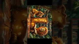 L for Lion 🦁 | ABC Learning for Kids | Little Brain Room