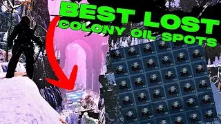 Best OIL Farm Locations On LOST COLONY in Ark Survival Ascended!!!