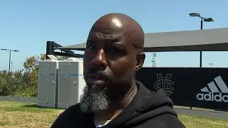 Saints WR Coach Keith Williams speaks on Day 3 of training camp