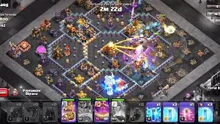 Clash OF CLANs,,, Balai KOTA  level 17 