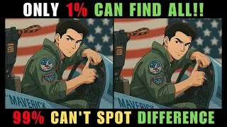 【Brain Training】Only a Genius Can Get a Perfect Score! Spot the Difference Find the Difference 78