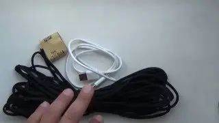 паракорд и кабель usb