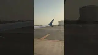 Fly Dubai ✈️ Smooth Landing Experience | Cabin Announcements 🎶 #shorts #flydubai #aviation #india