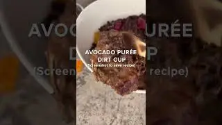 #Vegan, gluten-free & a healthier way to dig into a dirt cup!🥑 #halloween #dessert #recipe #dirtcup