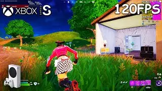 Fortnite Chapter 5 Zero Build - Xbox Series S Gameplay 120FPS