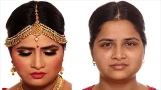 Bridal Makeup for a South Indian Bride (Hindi/ हिन्दी)