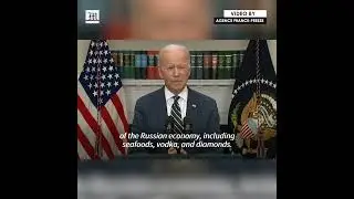Biden announces US ban on Russian vodka, diamonds, seafood