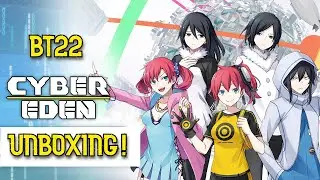 Unboxing Cyber Eden BT22 - Digimon Card Game