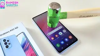 Тест на царапины на экране Samsung Galaxy A53 5g | Gorilla Glass 5 | 6,5-дюймовый дисплей Super AMOLED