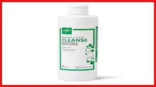 Medline Soothe & Cool Shampoo and Body Wash, pH Balanced with Aloe, 16 oz (Pack of 12) - MND Shop