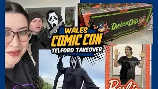 Wales Comic Con, Telford Takeover 2023 || Comic Con Vlog