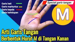 ARTI Garis Tangan Huruf M hanya di Tangan Kanan