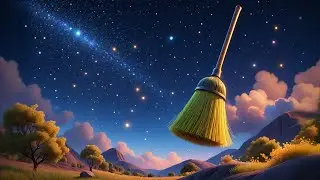 Two Magic Brooms Sweep the Sky | Magical Cleaning Song for Kids | Nursery Rhymes and Baby Songs
