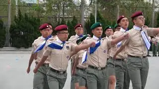 2018全港童軍步操比賽-公開組步操
