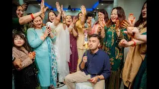 ZISHAN WEDS ERUM, DAY-1   PRE  RECEPTION FAMILY PROGRAM (NEPALI MUSLIM WEDDING)