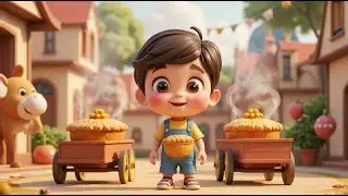 Bakery Train &ndash; Which Cake Wagon Comes First? | Fun Food Train Song for Kids | Nursery Rhyme