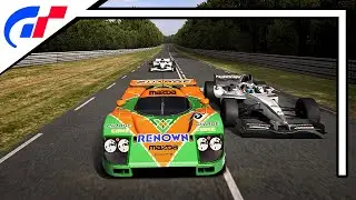 Gran Turismo 4 Spec II - Le Mans - Mazda 787B vs Formula GT