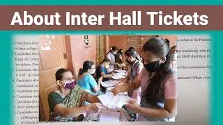 Ap Inter Hall Ticket Update | Ap Inter IPE Exams
