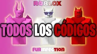 TODOS los C&Oacute;DIGOS de ☠️FURRY INFECTION GAME☠️ activos Y actualizados de ROBLOX /NEW UPDATE/ TilloASR