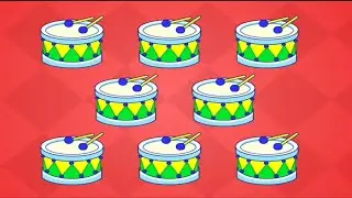 1 to 15 Number learning with fun kids