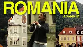a week in romania 🇷🇴 | bran castle, transylvania & irl nevermore academy