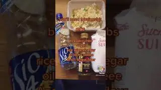 KATSUCINI! Leftover madness! #zerowaste #tiktok #fyp #food #recipe #vegan #youtube #subscribe