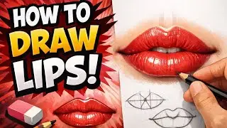 How to draw different kinds of lips