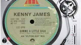 KENNY JAMES - GIMME A LITTLE SIGN #funk #oldschool #rare #killer #boogie #soul @laclika34