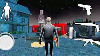 PLAYING AS GRANDPA AND GRANNY CHAPTER 3 IN || TRAIN ESCAPE || GAME MOD MENU #GAMING