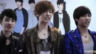 120421 - Park Chanyeol- Sigining event [Fancam] Coverboy