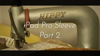2020 iPad Pro sleeve upcycle Part 2