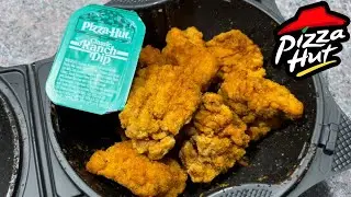 Обзор крылышек без костей с сухими начинками Pizza Hut Cajun