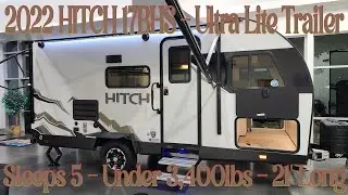 Ультралёгкий прицеп-дом на колёсах Hitch 17BHS 2022 года от Cruiser RV @ Couchs RV Nation &mdash; Обзор автодома