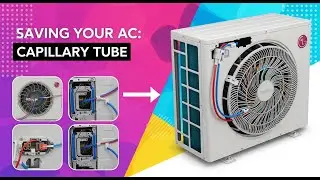  LG AC NOT COOLING Capillary Tube Replacement #diy #airconditioner