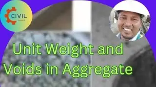 Unit Weight and Voids in Coarse Aggregate