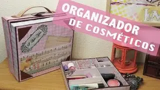 ORGANIZADOR de #maquillaje en forma de #MALETA