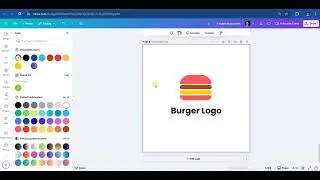 Tutorial Desain Logo Burger di Canva  Cara Membuat Logo Keren   Elegan Gratis