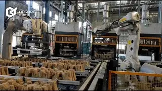 BeSure Automatic Industrial Packaging Pulp Molding Production Line