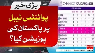 Pakistani cricket team reached the 5th position on the points table