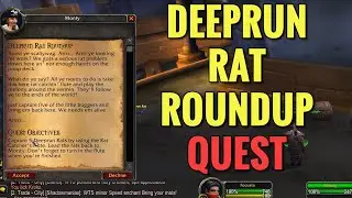 Deeprun Rat Roundup Quest (WoW Classic)