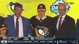 Penguins draft F Poulin No. 21   Jun 21,  2019