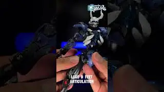 Hemoxian Lone Shadow articulation test #plamo #modelkit #figures #toys #hobby #hemoxian #lofi
