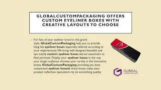 Custom Eyeliner Boxes
