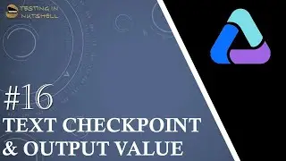 Tutorial #16 | Checkpoints in UFT | Text Checkpoint | Text Output Value | UFT Tutorials