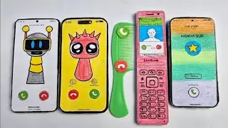 Incoming calls, samsung s25 plus/iphone 17 air/comb phone/samsung folder/nokia super, 