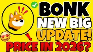 🚀 Прогноз цены BONK COIN на 2026 год 😍 Новости BONK COIN сегодня BONK CRYPTO