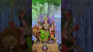 Beautiful Decor at Durga Mata Mandap in Koti 2023. #durgamaa #durgapuja2023 #viralshorts #shorts
