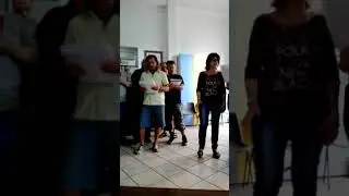 Ballata di Carlo Giuliani:   prove, all'Astra